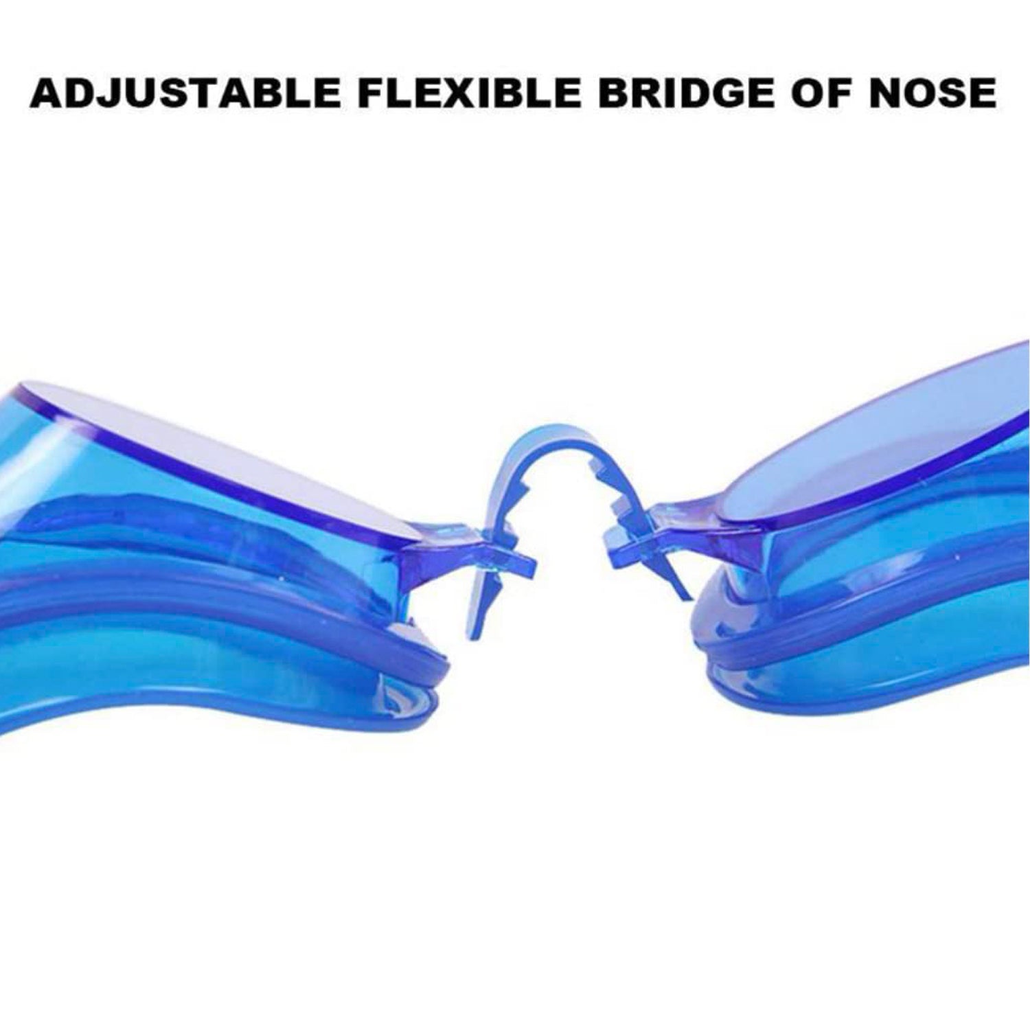 Swimming Goggles with Ear & Nose Plugs, Adjustable, Anti-Fog & Waterproof thumbnail 5