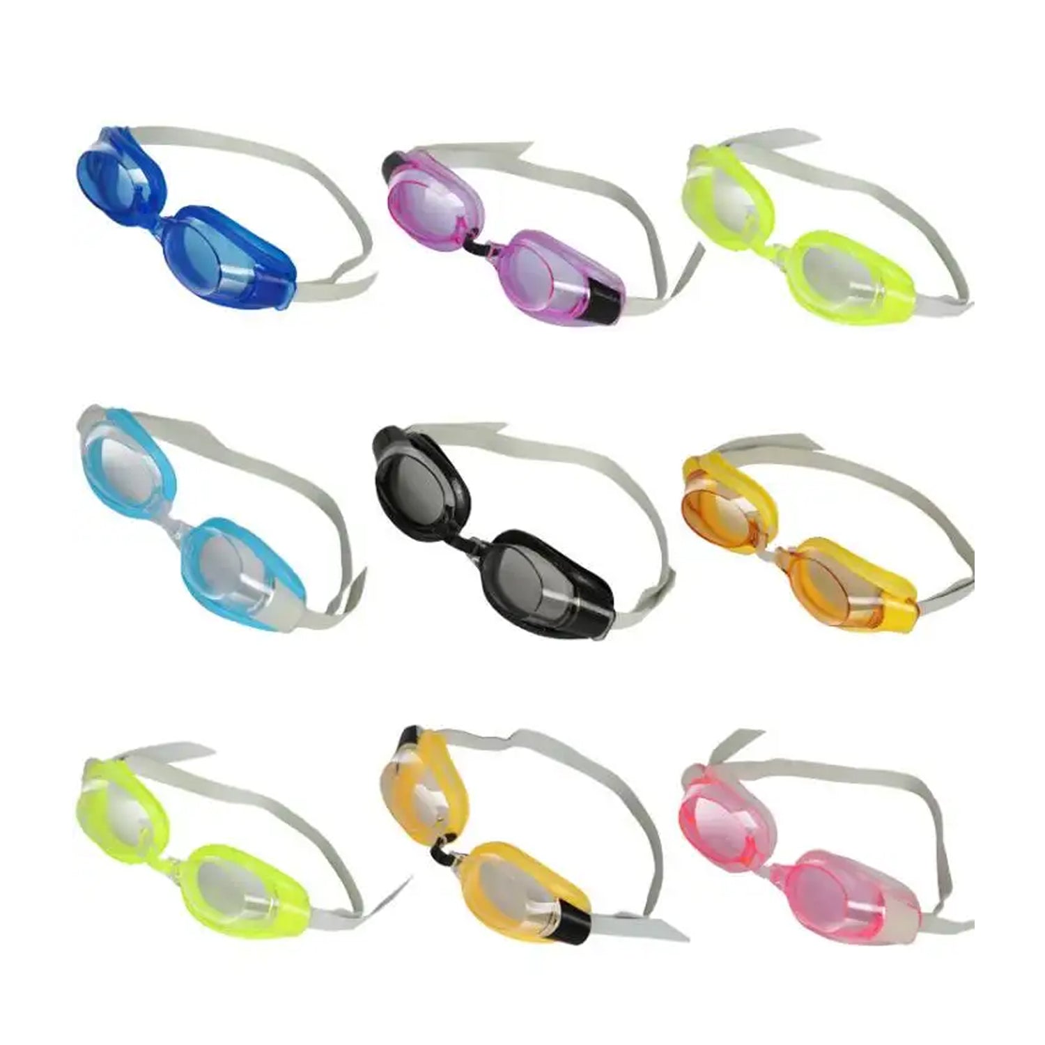 Anti-Fog Waterproof Adjustable Swimming Goggles thumbnail 6
