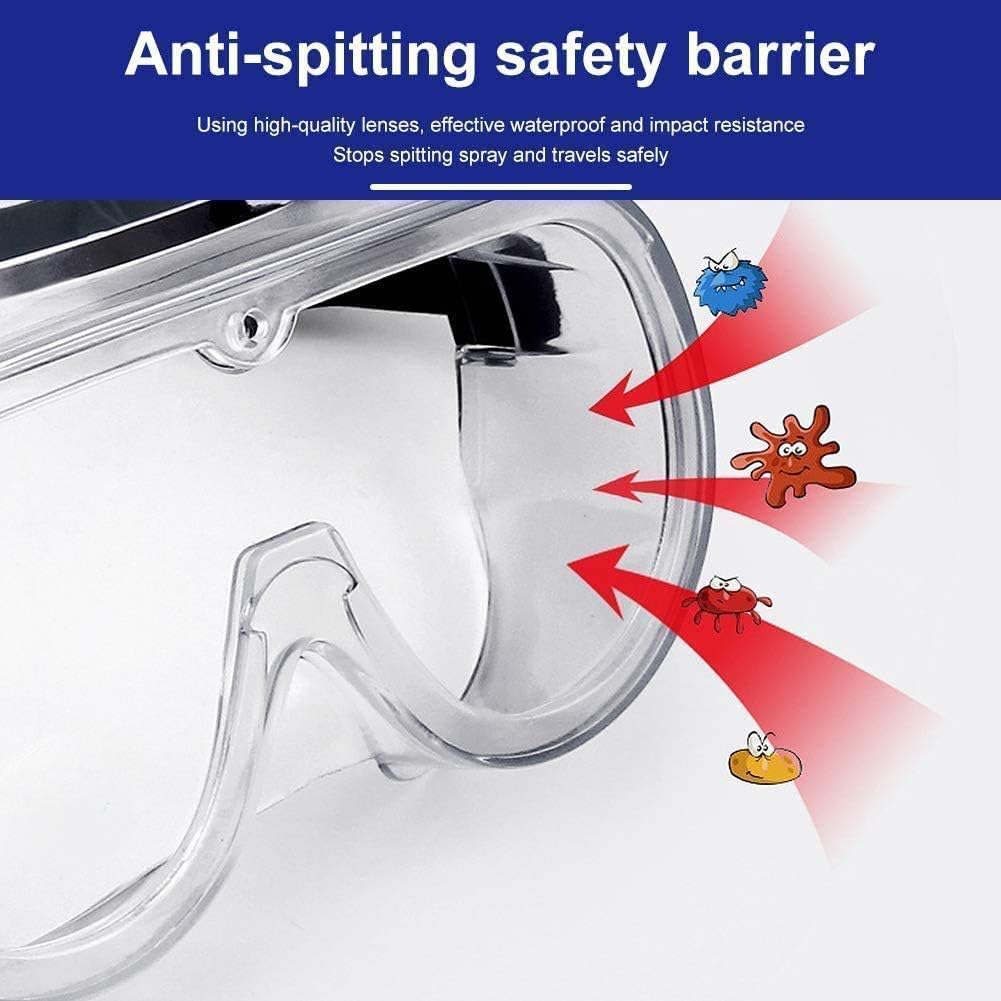 Safety Goggles, Technic Safety Goggles Protection for Classroom Home & Workplace Prevent The Impact of Dust Droplets Gas Protection Glass thumbnail 6