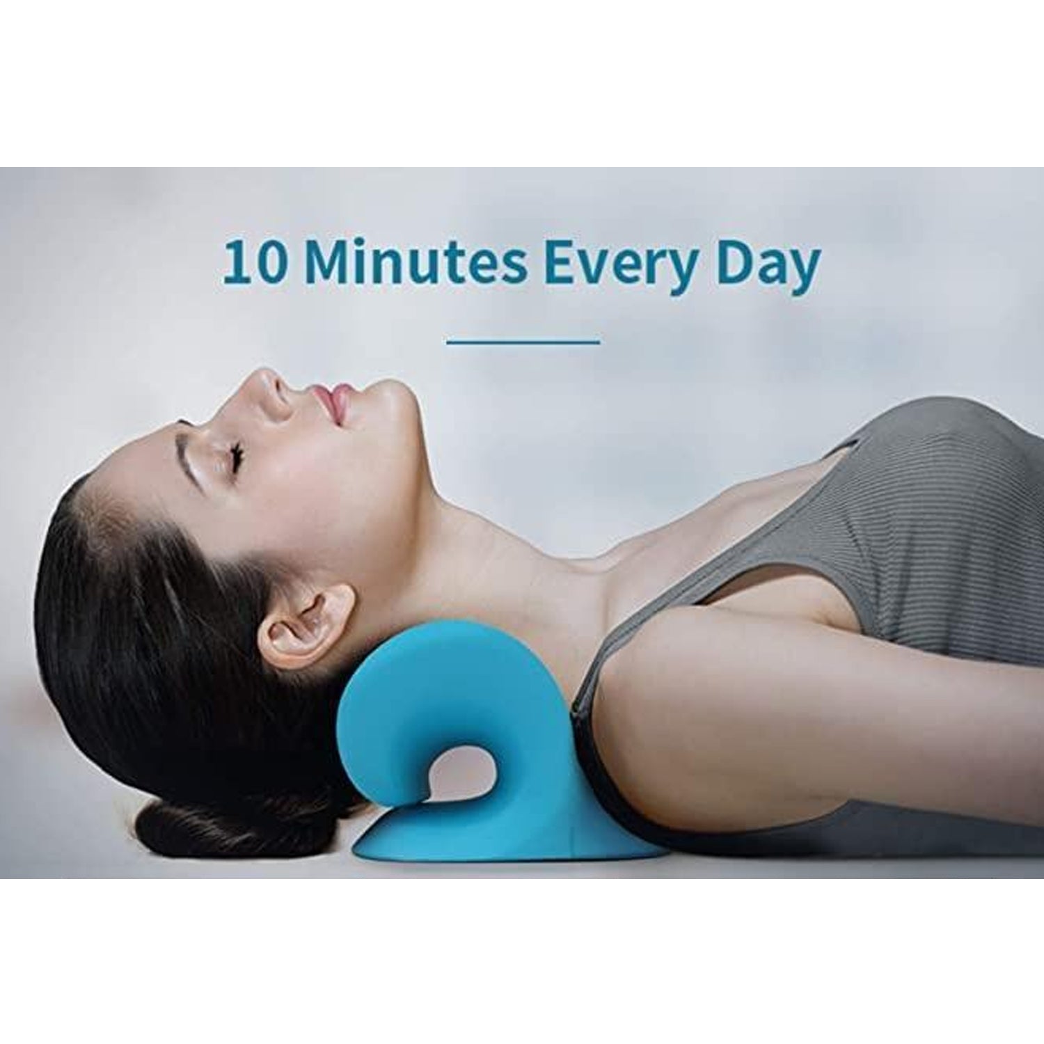 Neck Relaxer Cervical Pillow Ã¢â‚¬â€œ Neck & Shoulder Pain Relief, Acupressure Massage, Medical Grade, Orthopaedic Recommended thumbnail 4