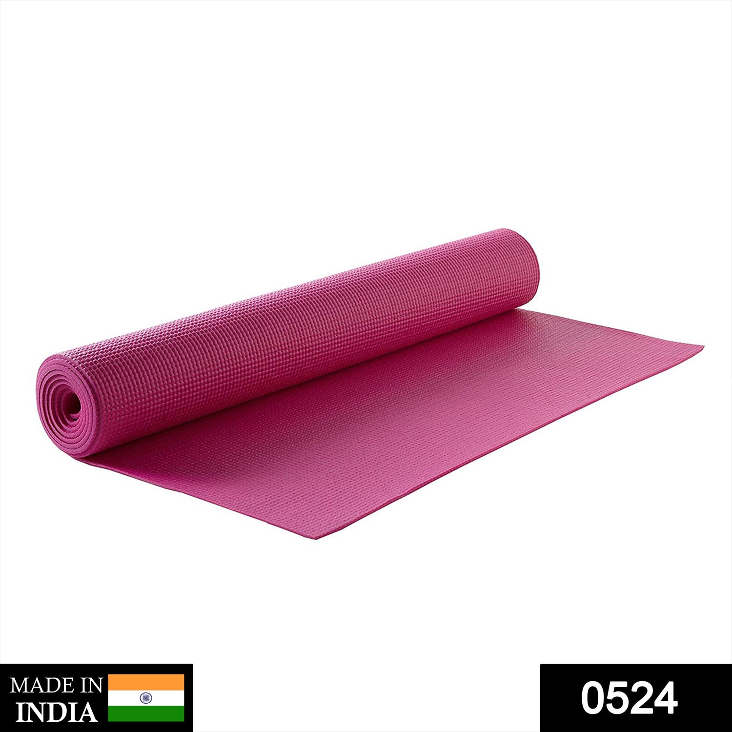 Yoga Mat Eco-Friendly For Fitness Exercise Workout Gym with Non-Slip (180x60xcm) Color may very thumbnail 2
