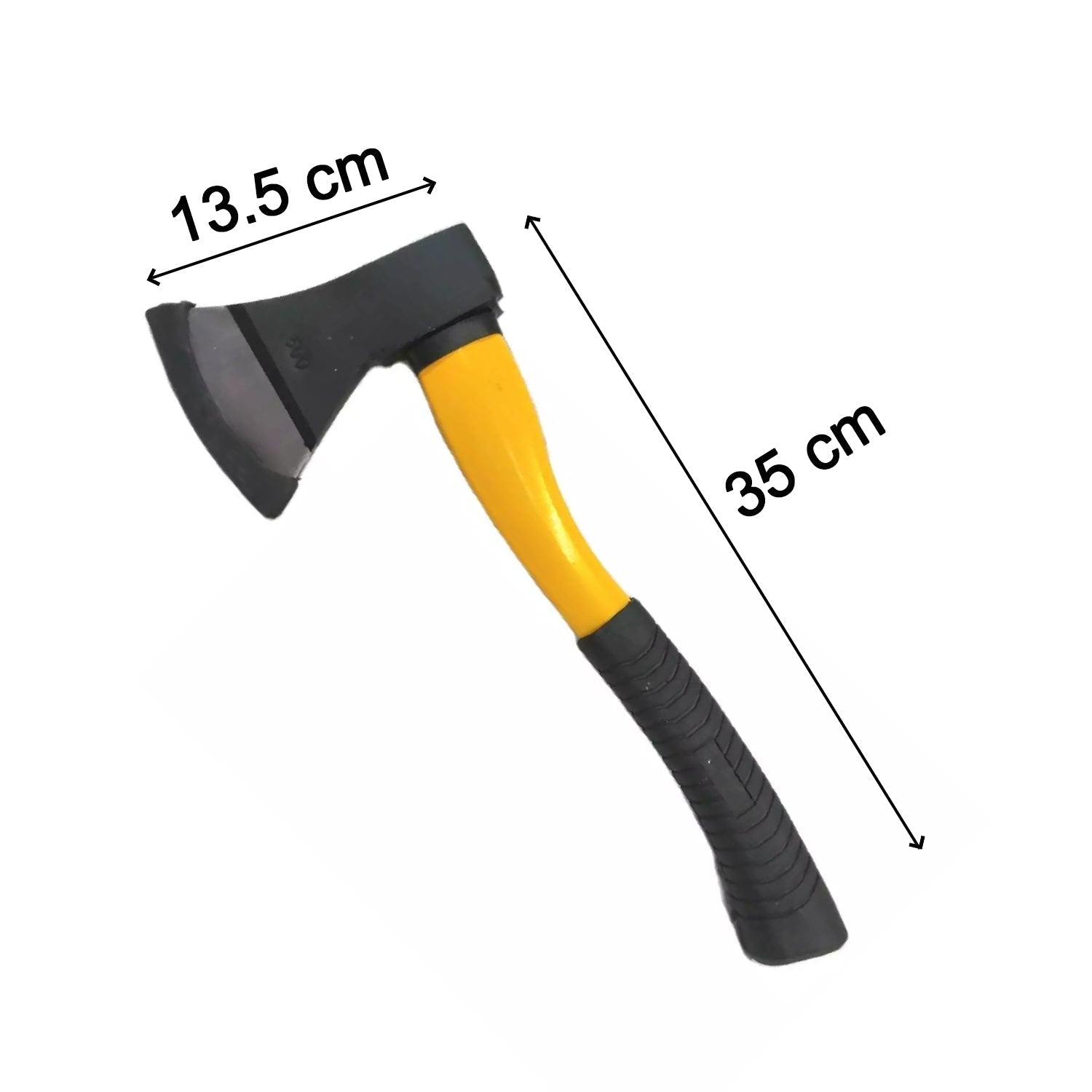 Fiberglas's Body Rubberised Handle Wood Cutting Axe thumbnail 5