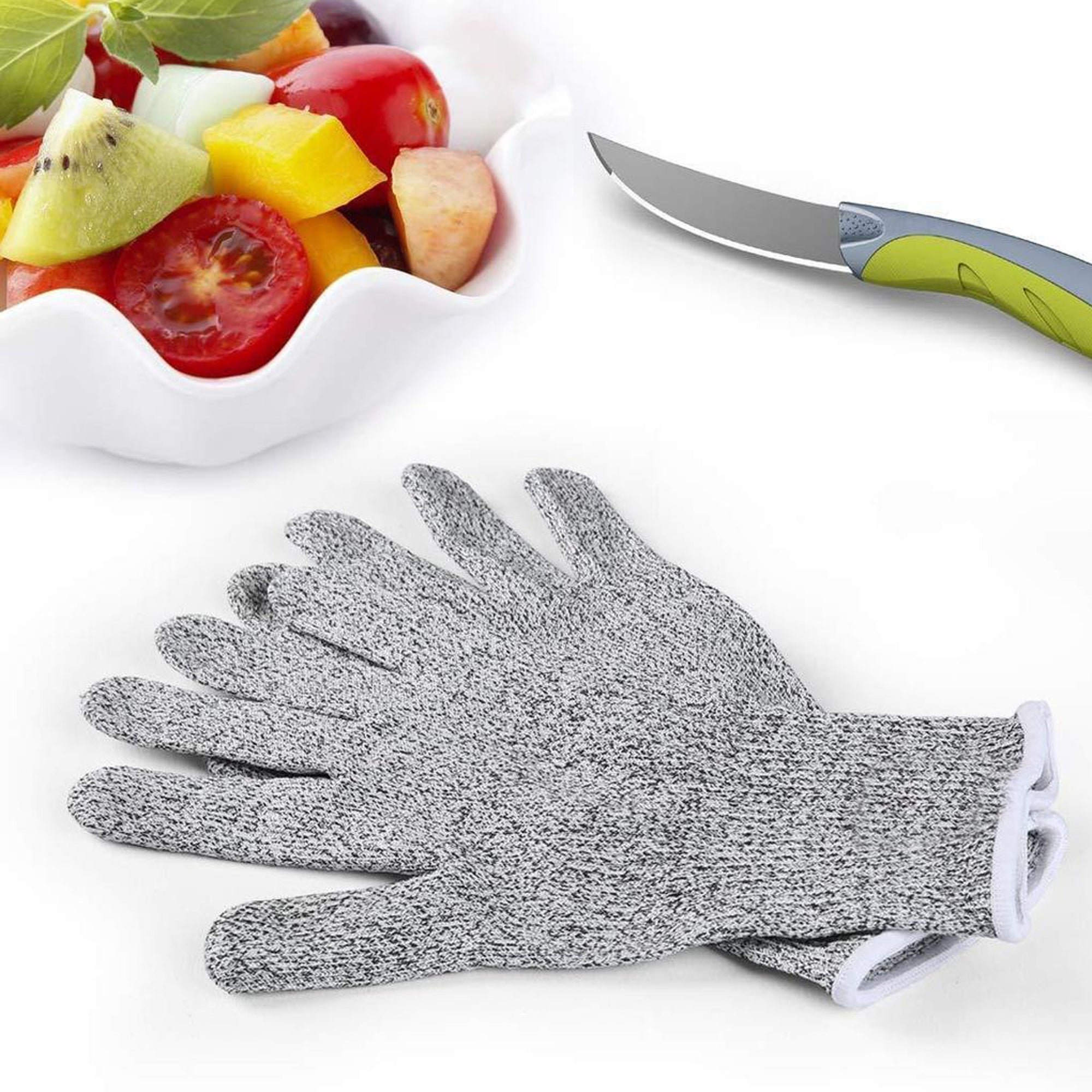 Anti Cutting Resistant Hand Safety Cut-Proof Protection Gloves (Multicolour) thumbnail 7