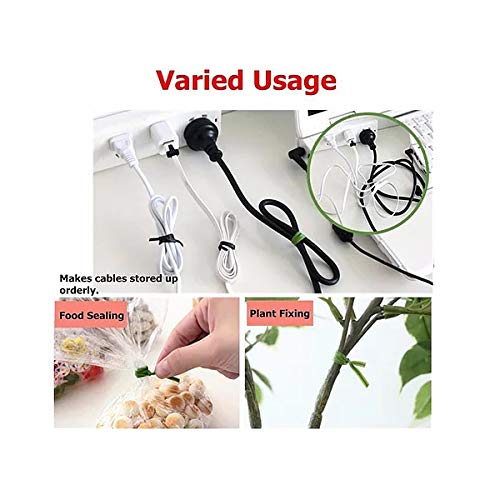 Plastic Twist Tie Wire Spool With Cutter For Garden Yard Plant 50m (Green) thumbnail 7