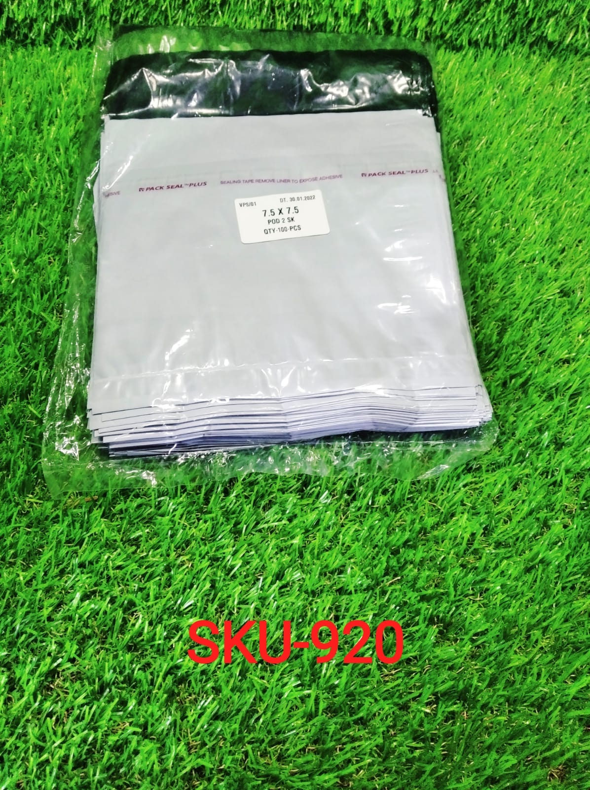 Tamper Proof Courier Bags (7_5X7_5 inch) Pack of 100Pcs thumbnail 7