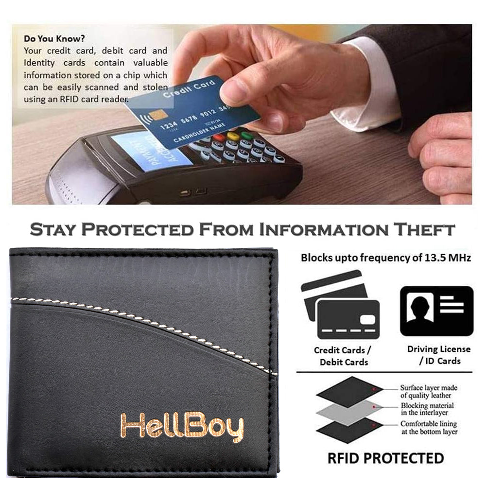 Mens Leather Wallet / Leather Wallet for Men thumbnail 6