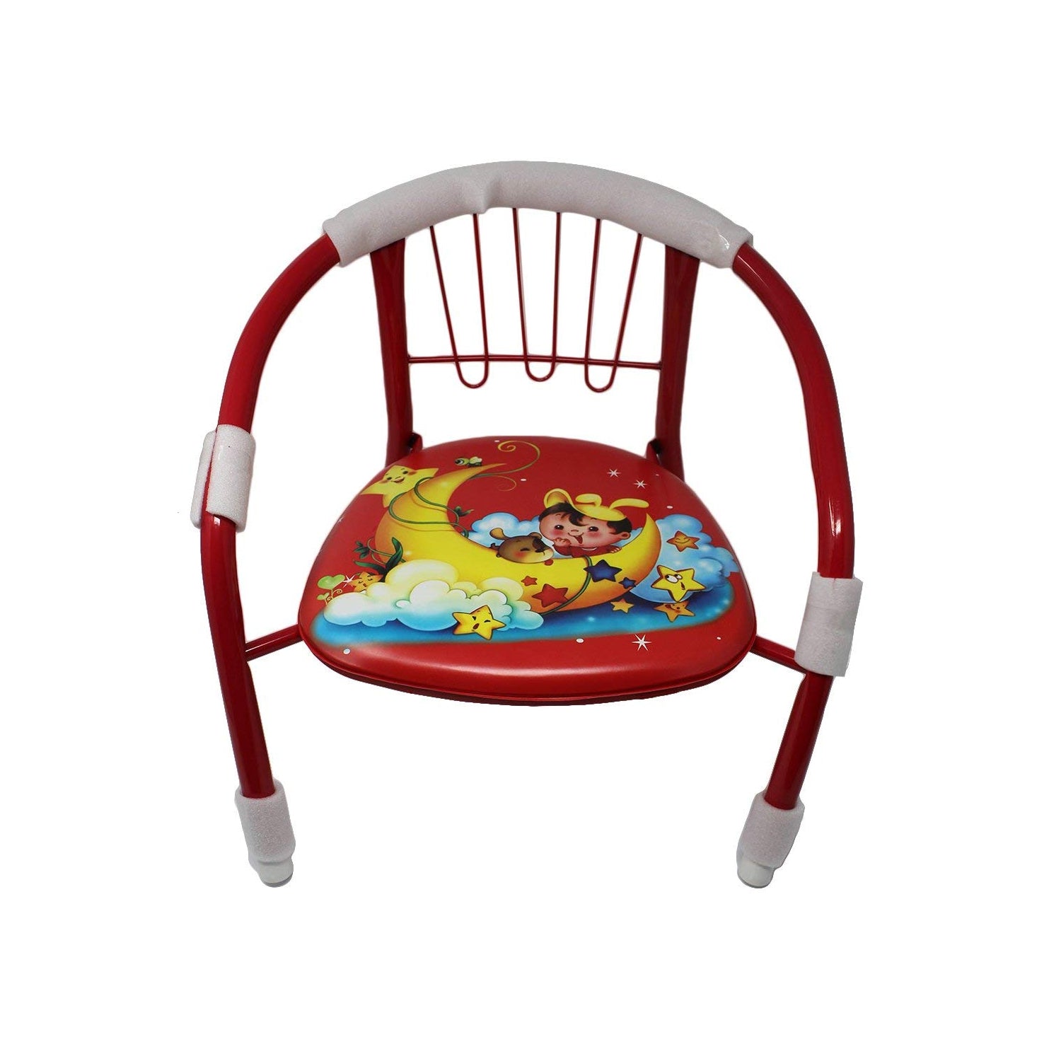 Multicolor Cartoon Design Baby Chair with Metal Backrest Frame & Sound Seated Soft Cushion for kids & Toddlers (MOQ - 4 pcs) thumbnail 5