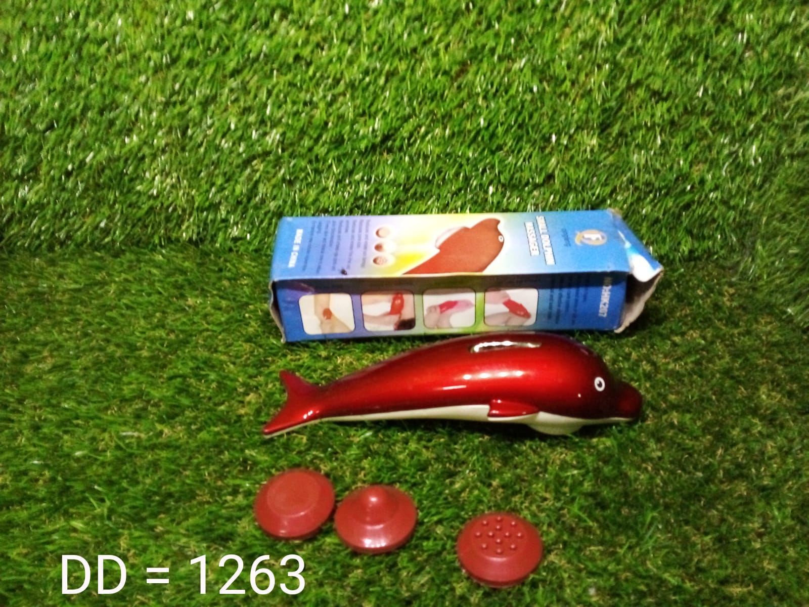 Dolphin Handheld Body Massager for Agony Stress Pain (8 Inch) thumbnail 7