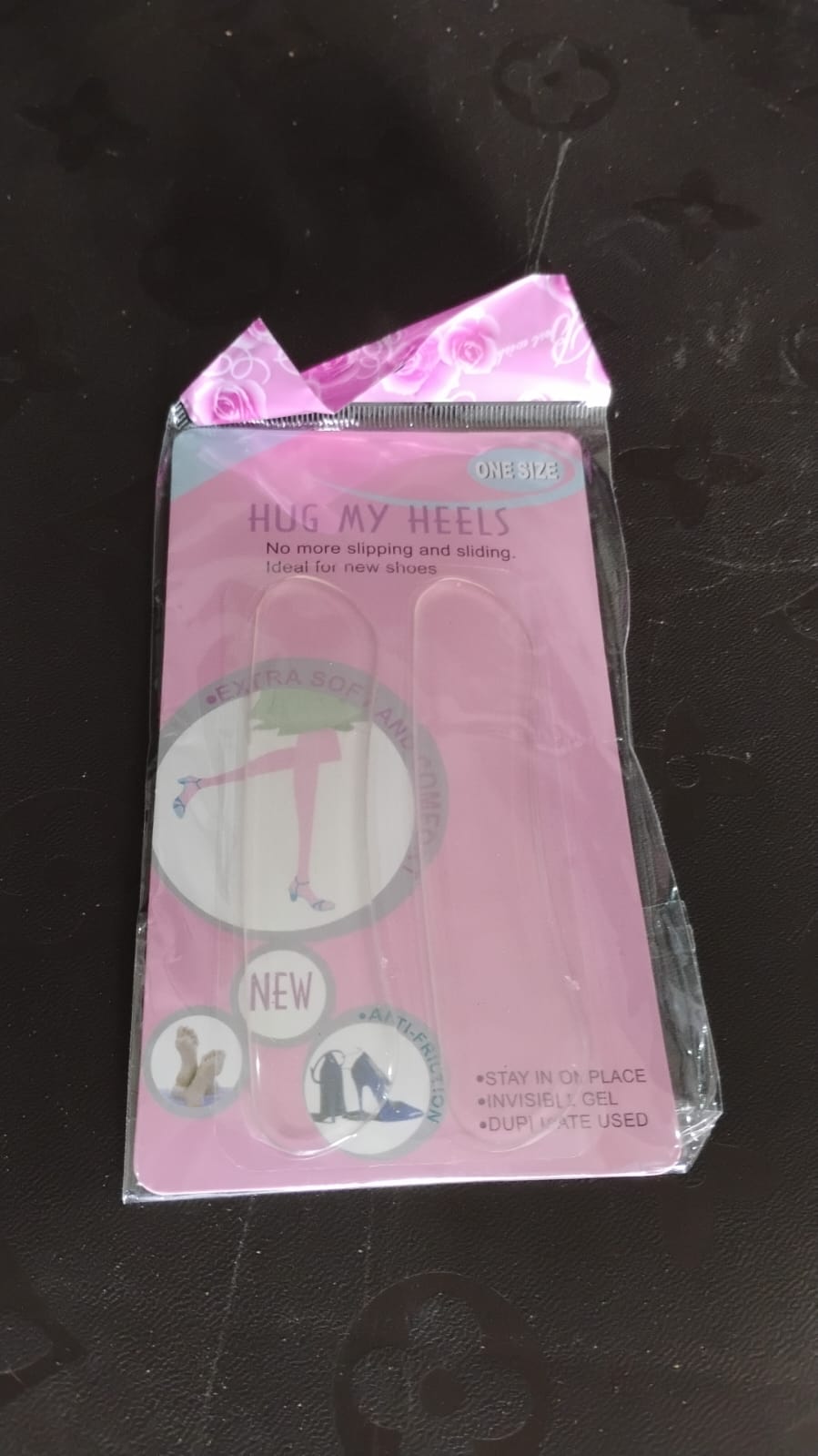 Fabric Sticky Shoe Back Heel Insoles Protector Liner thumbnail 9