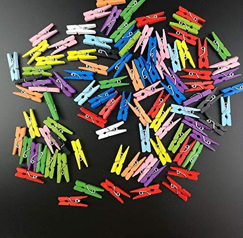 Wooden Clips for Photo Hanging & Home Decoration Pin Clips (Pack of 50) thumbnail 7