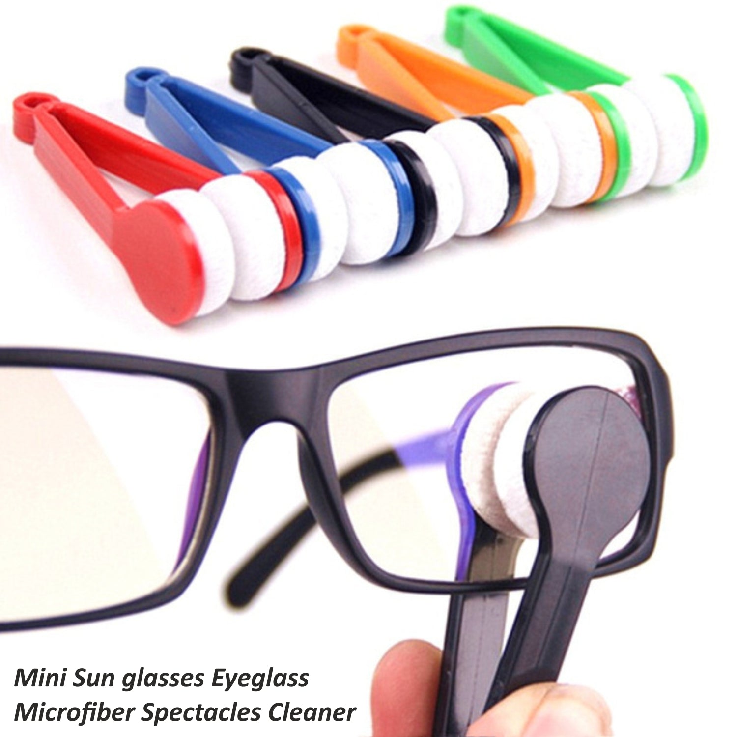 Mini Sun glasses Eyeglass Microfiber Spectacles Cleaner thumbnail 3