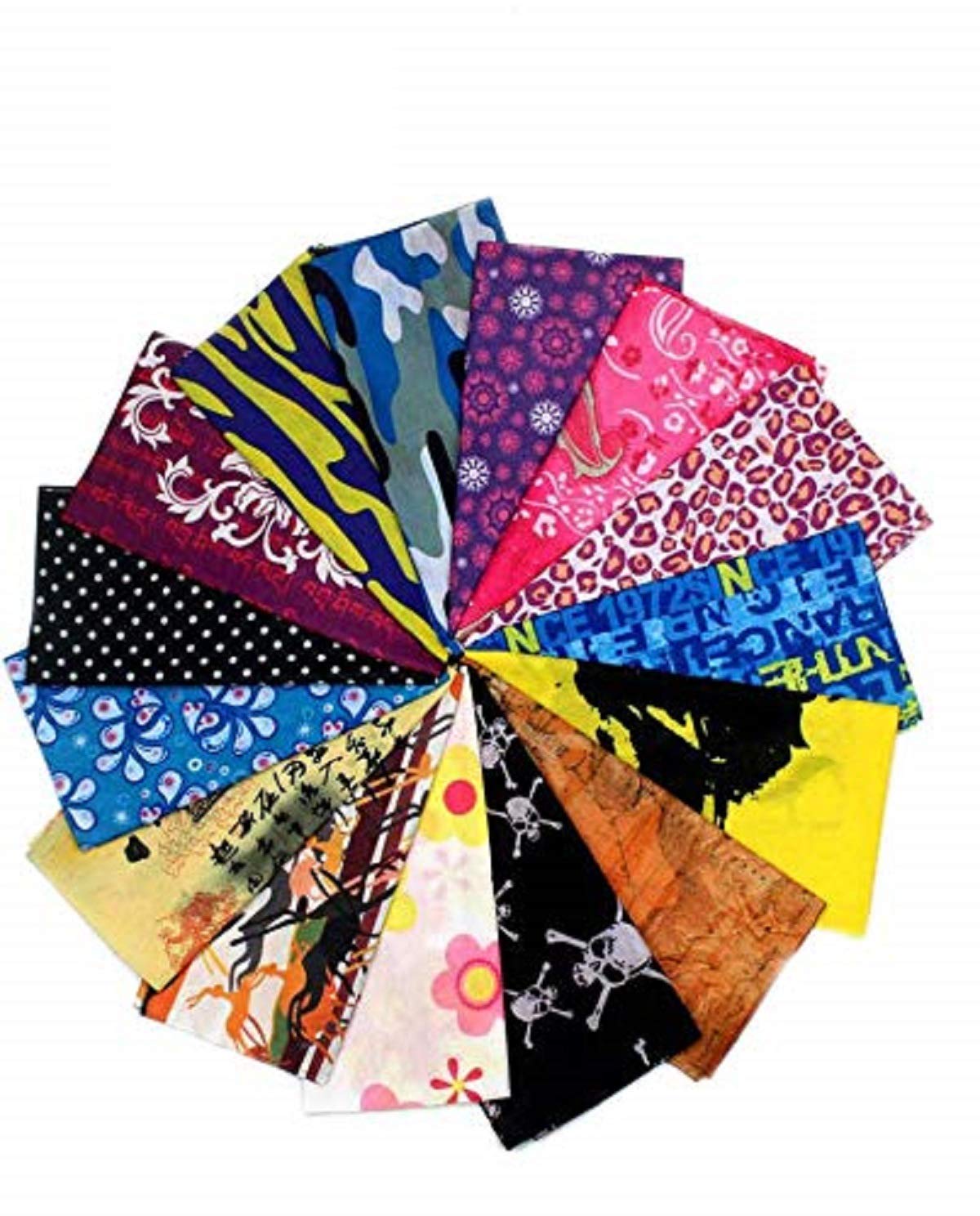 Multifunctional Unisex Neck Gaiter Headband for Dust & Sun Protection Headwear (Multicolor) thumbnail 5