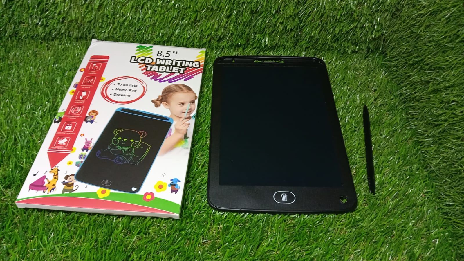 LCD PORTABLE WRITING PAD / TABLET FOR KIDS - 8.5 INCH thumbnail 8