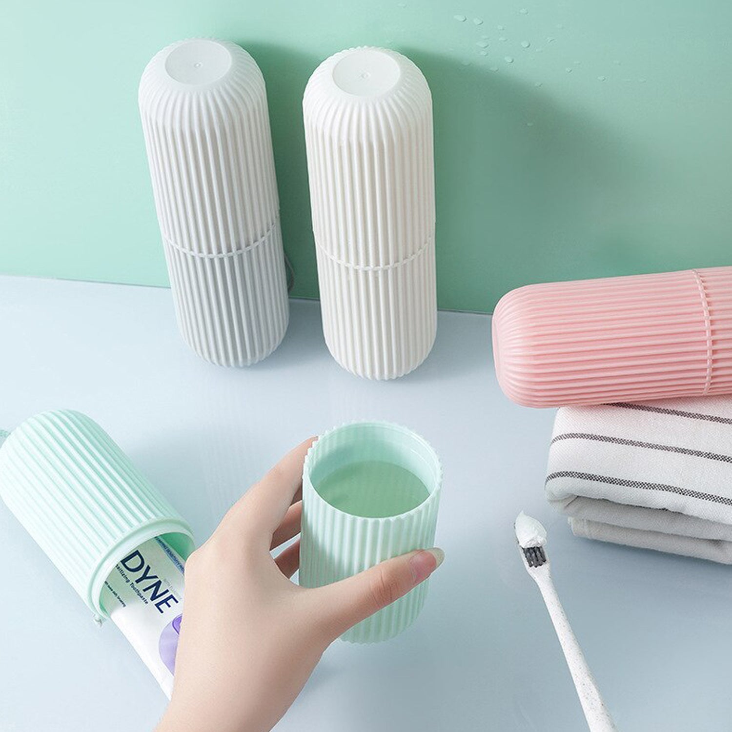 Capsule Shape Multipurpose Travel Storage Bottle thumbnail 2