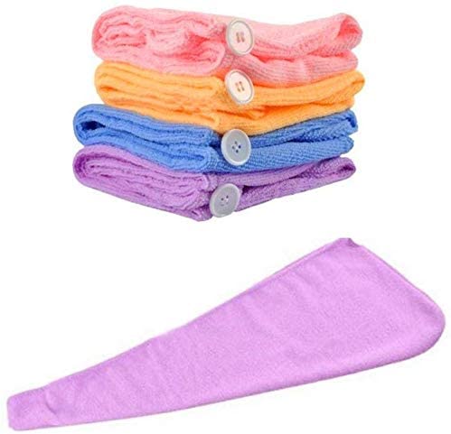 Quick Turban Hair-Drying Absorbent Microfiber Towel / Dry Shower Caps thumbnail 4