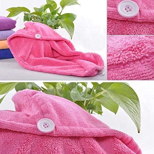 Quick Turban Hair-Drying Absorbent Microfiber Towel / Dry Shower Caps thumbnail 5