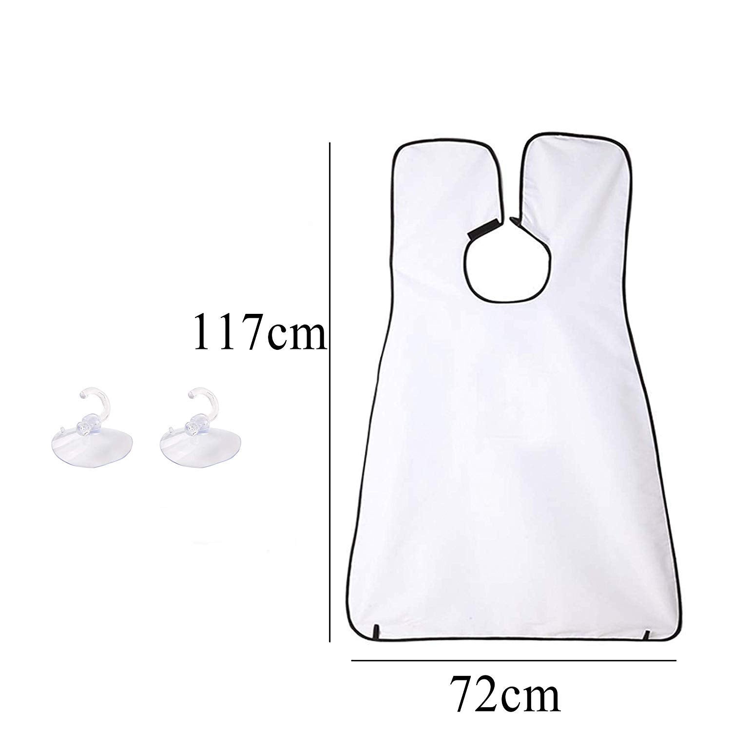 Beard Apron Hair Clippings Catcher Grooming Bib thumbnail 5