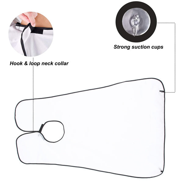 Beard Apron Hair Clippings Catcher Grooming Bib thumbnail 6