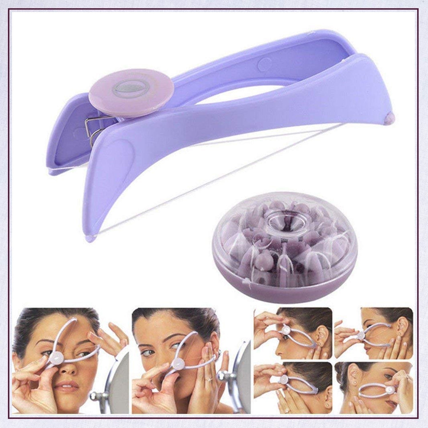 Slique Painless Hair Removal Threading Kit thumbnail 2