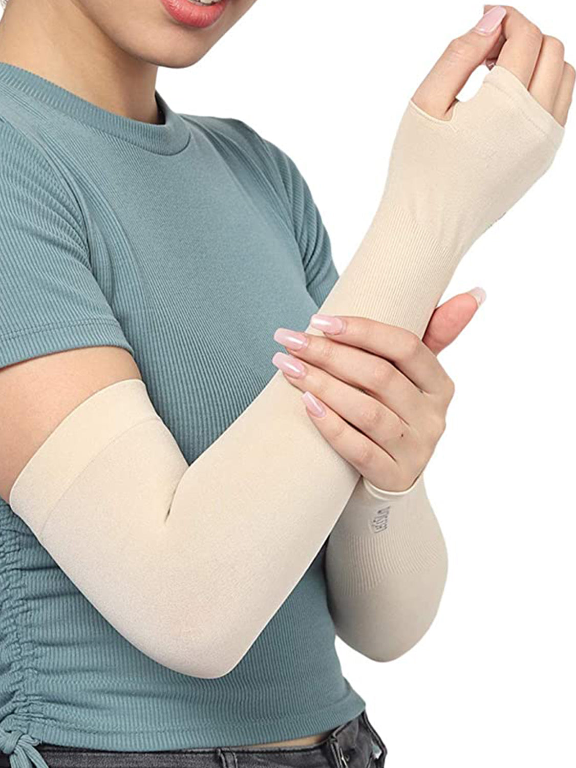 Unisex Men or Women Fieldway Arm Sleeves Gym Sports Gloves for Sun Burn thumbnail 3