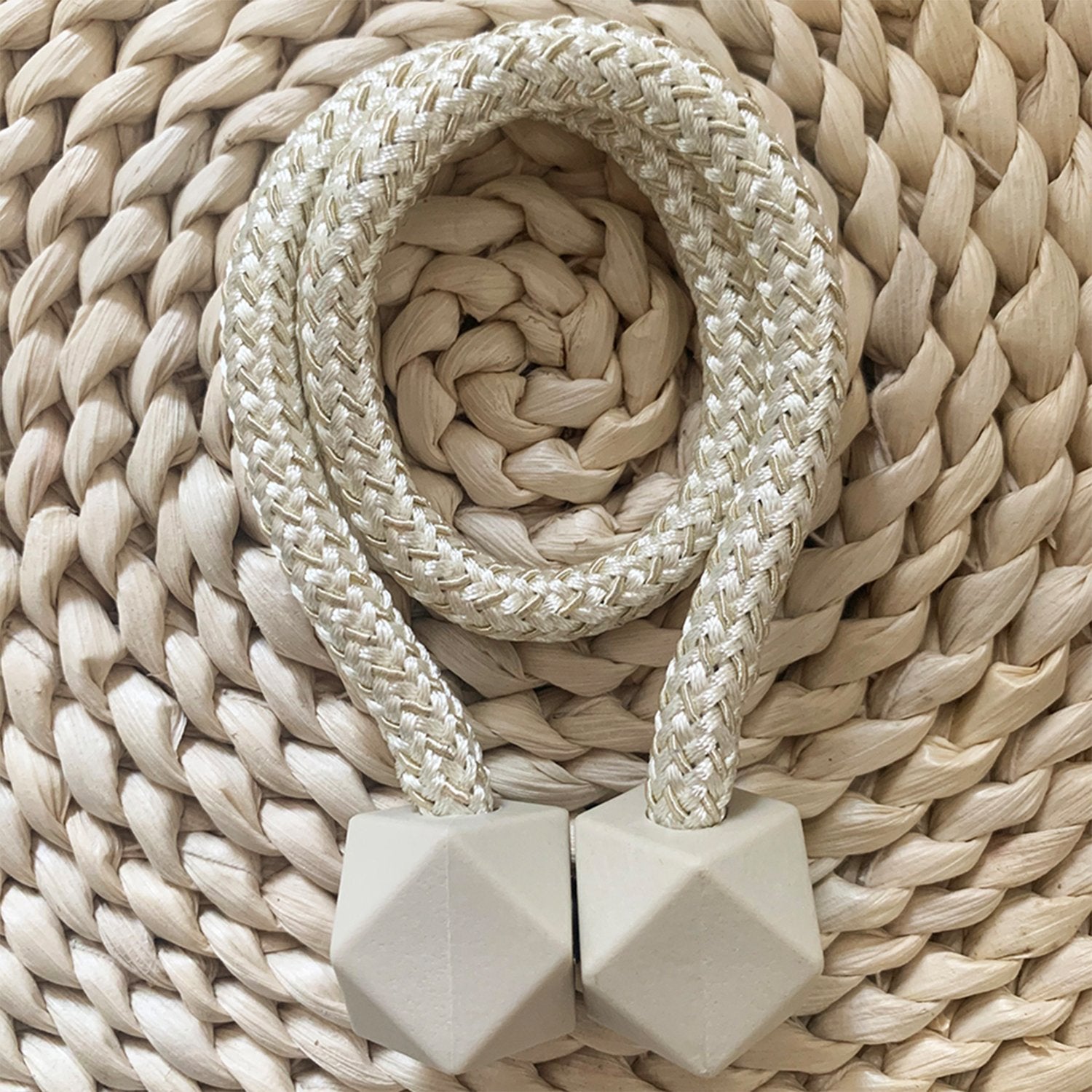 Home Magnetic Curtain Tiebacks, Straps, Buckle, Clips Rope Straps Window Curtain Bracket Decoration (2 Pc) thumbnail 6