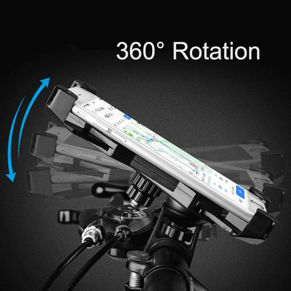 Bike Phone Mount Anti Shake and Stable Cradle Clamp with 360Ã‚Â° Rotation thumbnail 8