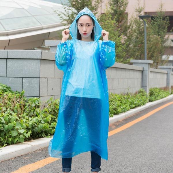 Long Full Length Raincoats for Men / Women / Unisex Raincoat thumbnail 2