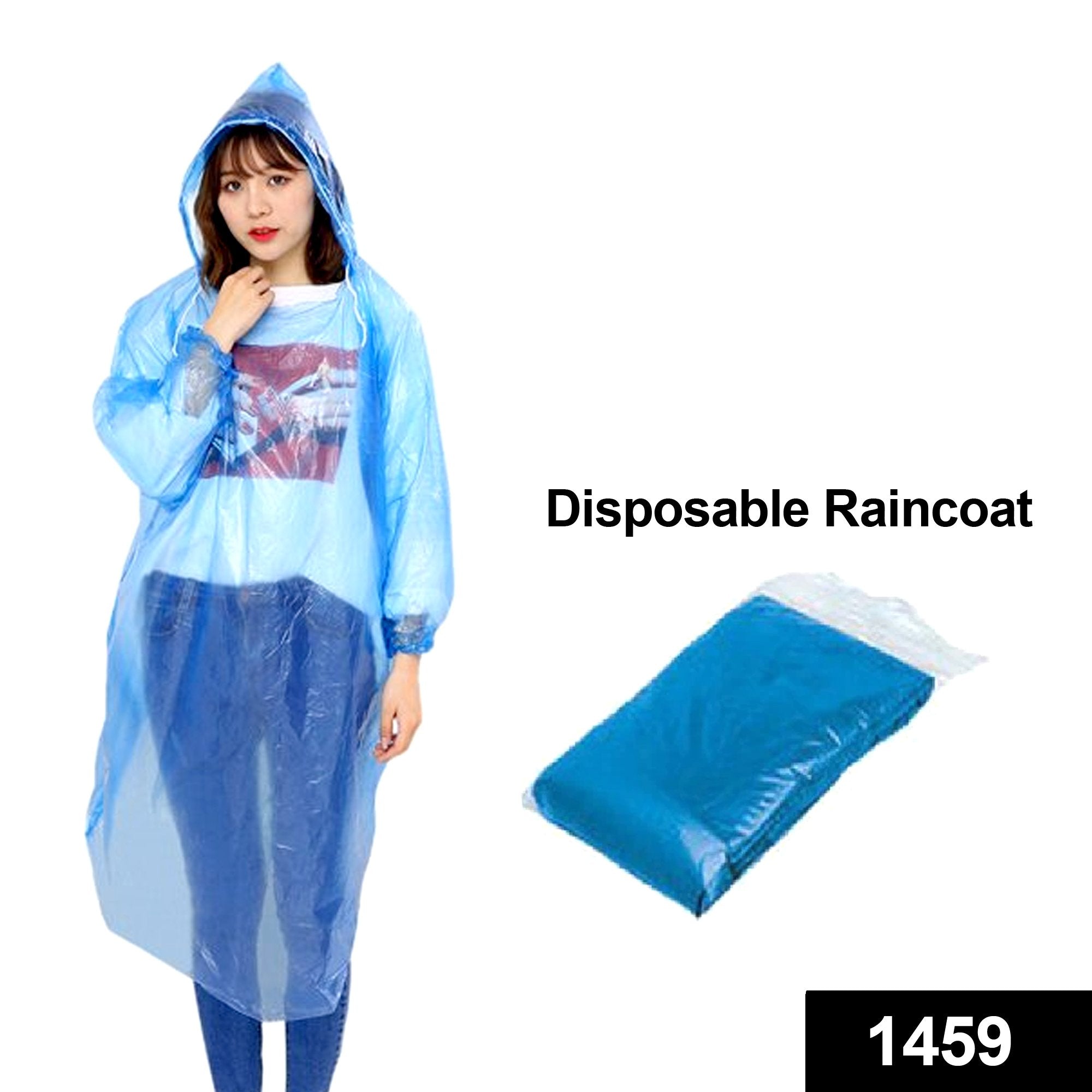 Long Full Length Raincoats for Men / Women / Unisex Raincoat thumbnail 3