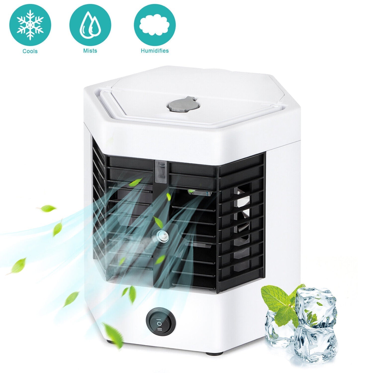 Mini Portable Arctic Air Cooler & Humidifier thumbnail 3