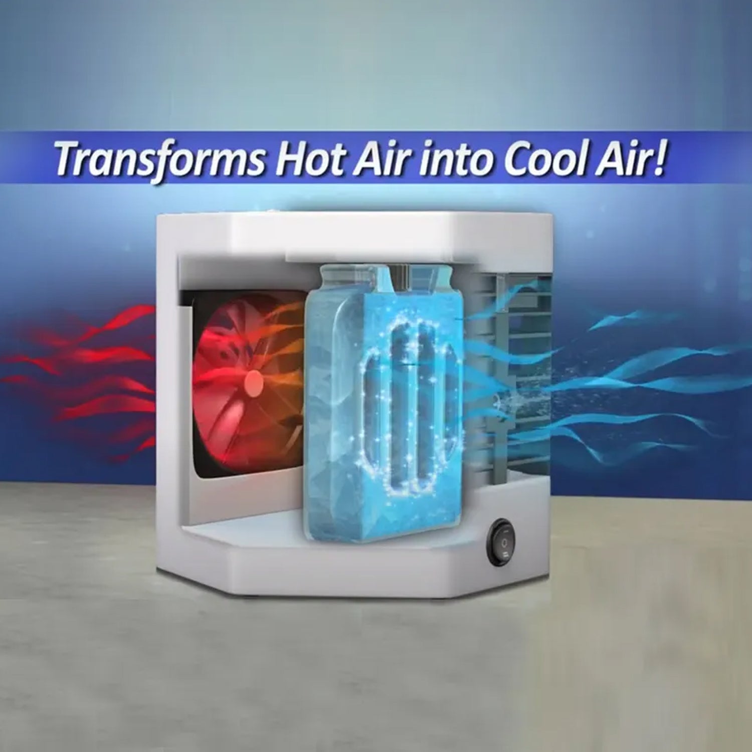 Mini Portable Arctic Air Cooler & Humidifier thumbnail 6