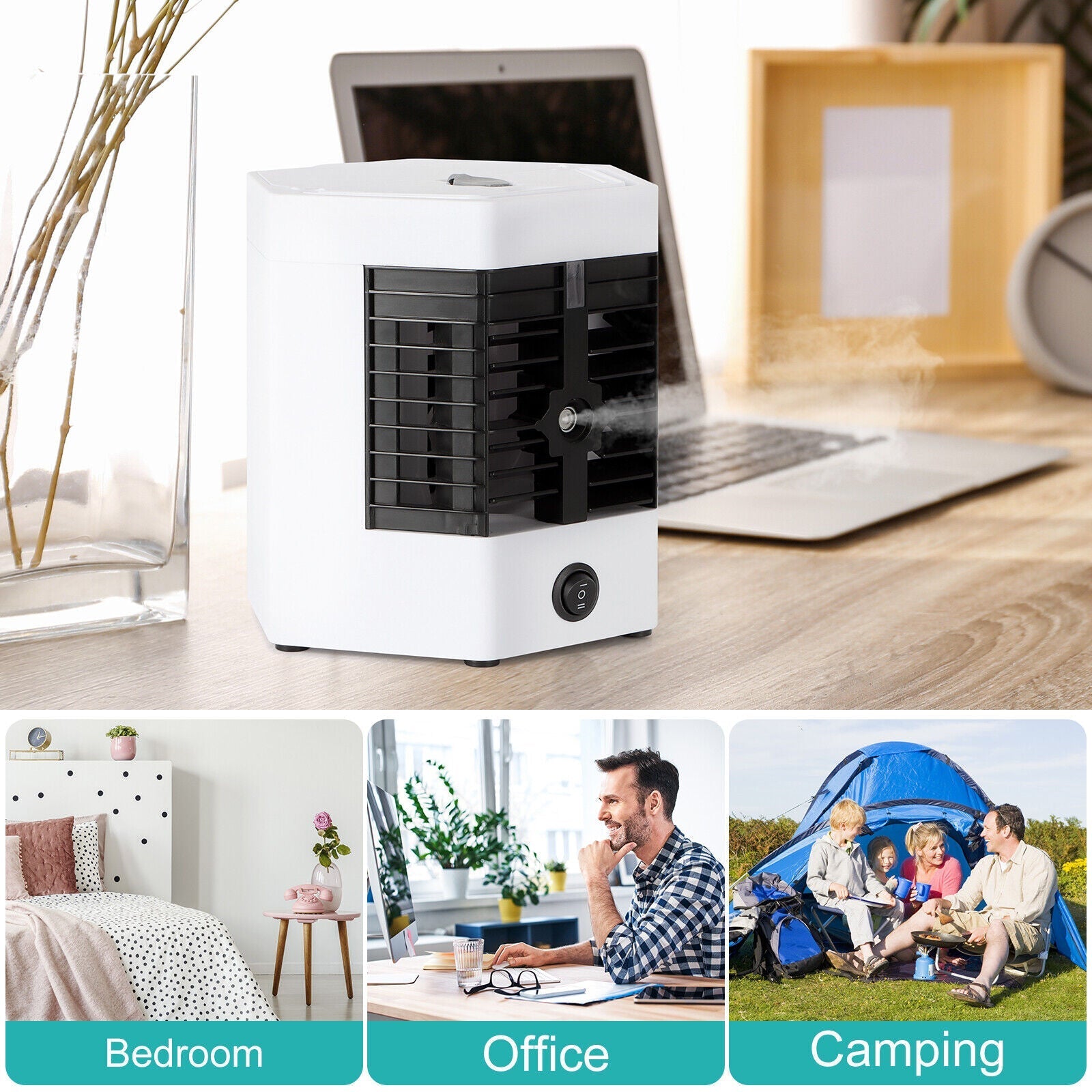 Mini Portable Arctic Air Cooler & Humidifier thumbnail 8