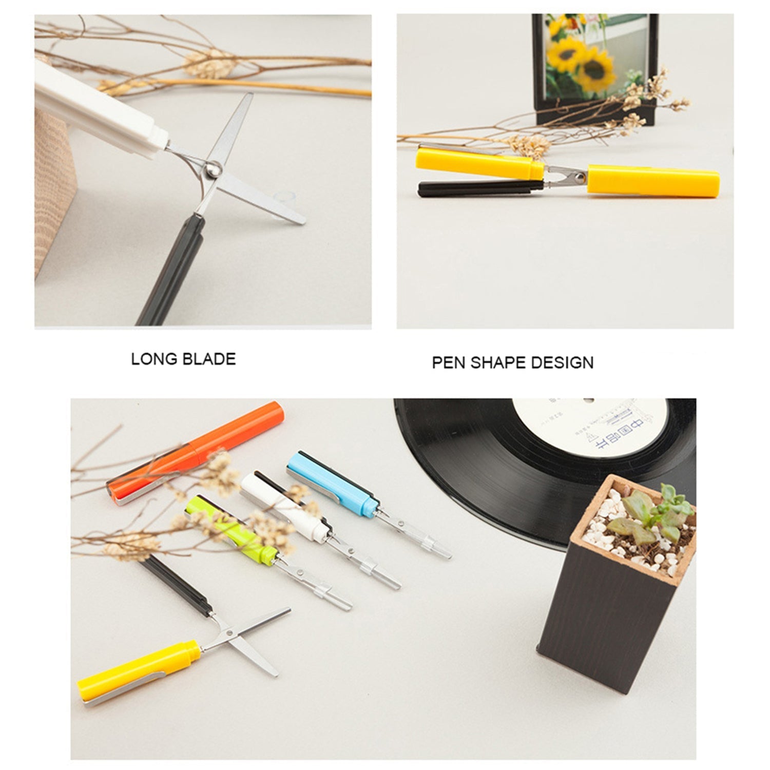 Pen Scissor Used To Be A Normal Scissor With An Attractive Pen Shaped Design. thumbnail 3