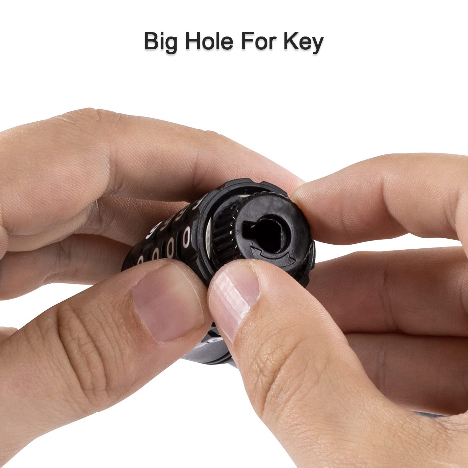 Heavy Duty Multi-Purpose Plastic combination Lock for Helmet & Multi Use thumbnail 5