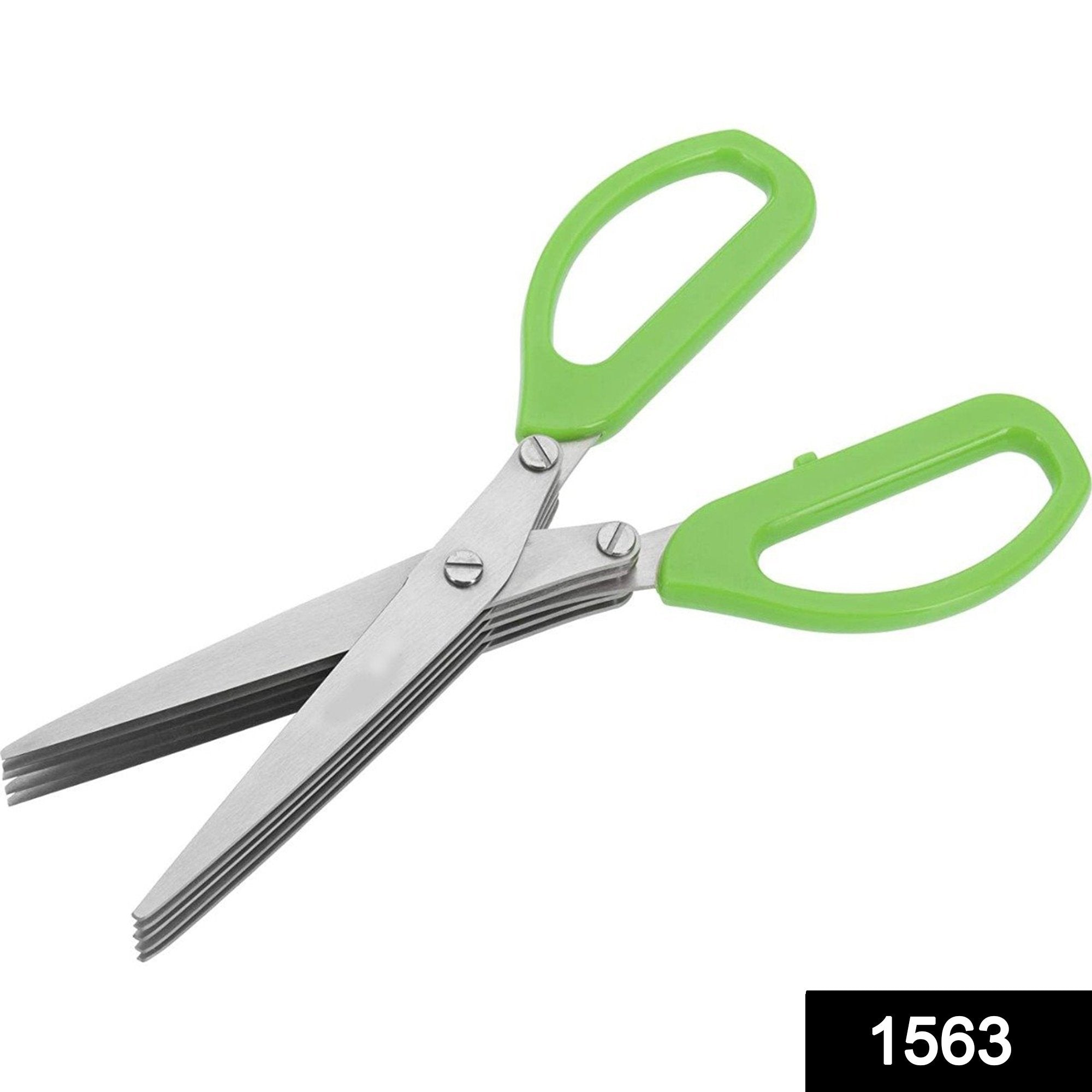 Stainless Steel 5-Blade Herb Scissors thumbnail 2