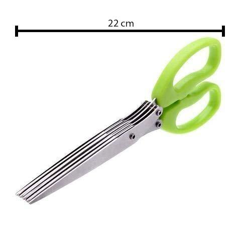 Stainless Steel 5-Blade Herb Scissors thumbnail 5