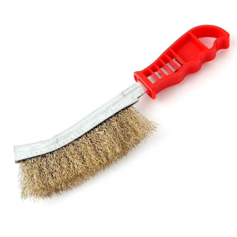 Stainless Steel Wire Hand Brush Metal Cleaner Rust Paint Removing Tool thumbnail 4