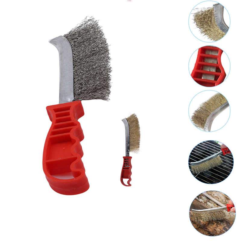 Stainless Steel Wire Hand Brush Metal Cleaner Rust Paint Removing Tool thumbnail 7