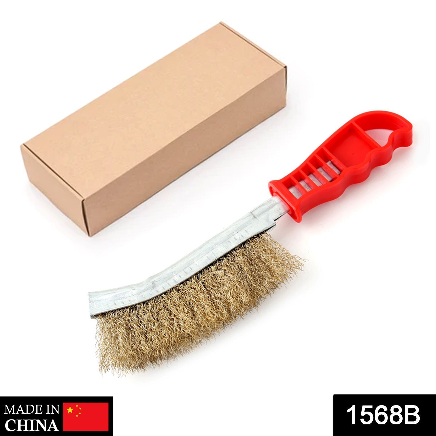 Stainless steel wire hand brush metal cleaner rust paint removing tool thumbnail 2