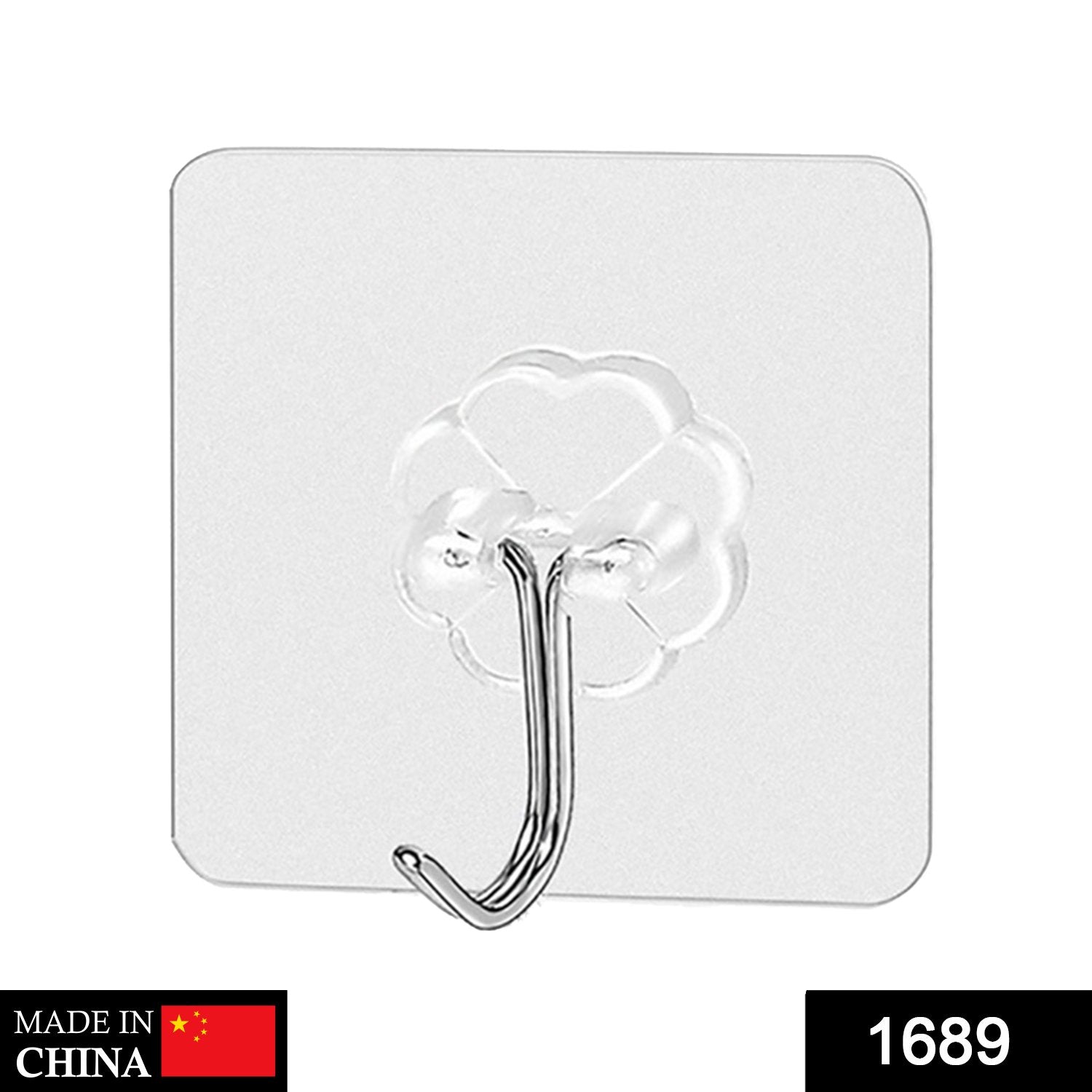 Multipurpose Strong Small Stainless Steel Adhesive Wall Hooks thumbnail 2