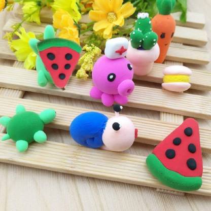 Non-Toxic Creative 50 Dough Clay Mould 5 Different Colors, (Pack of 6 Pcs) thumbnail 7