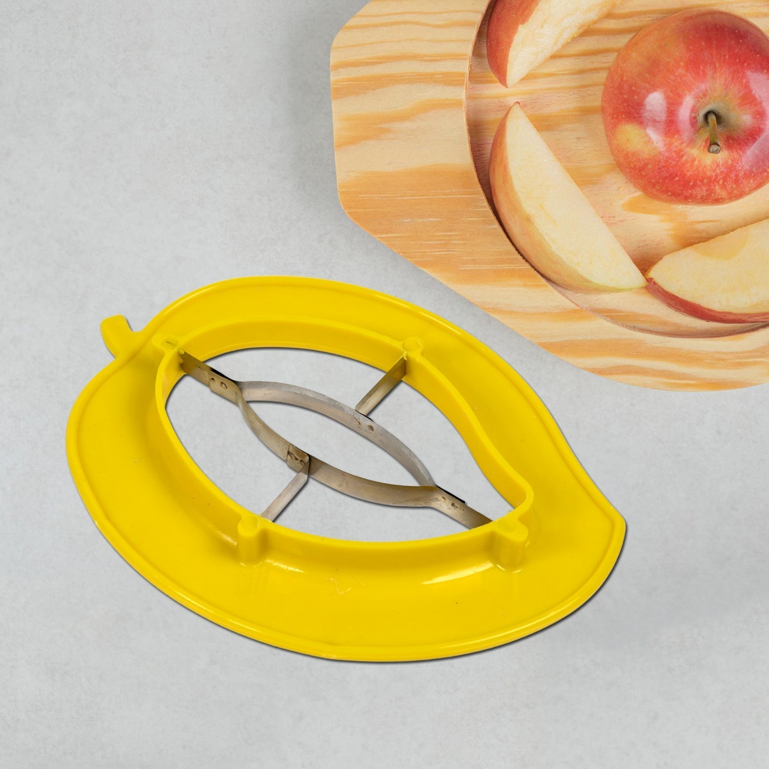 Mango Cutter Slicer Machine Tool Cutter With Sharp Blades Cutter Non Slip Handle ( 1pc ) thumbnail 3