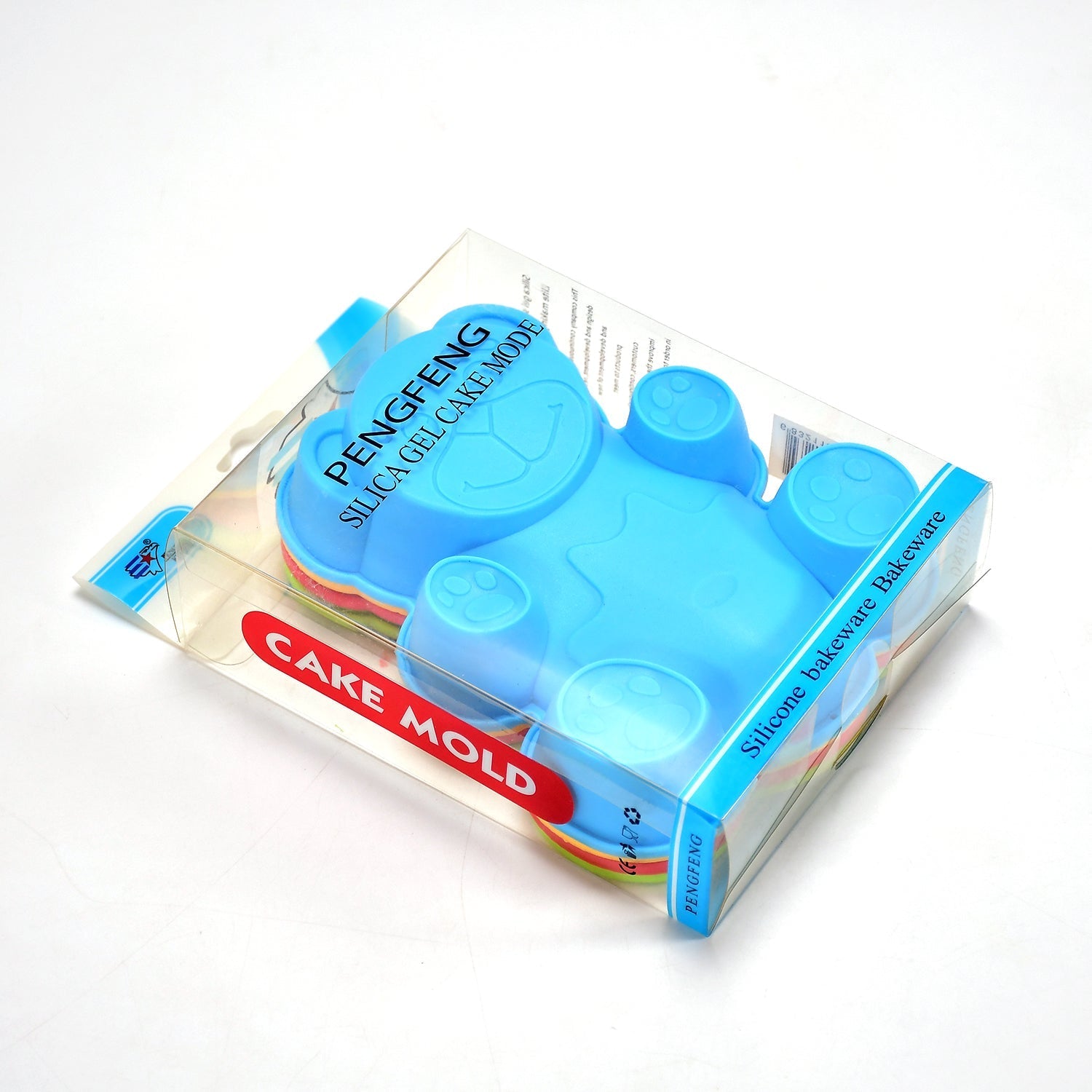 Set of 4 Silicone Animal Moulds for Cake, Chocolate, Soap & Candle Making thumbnail 4