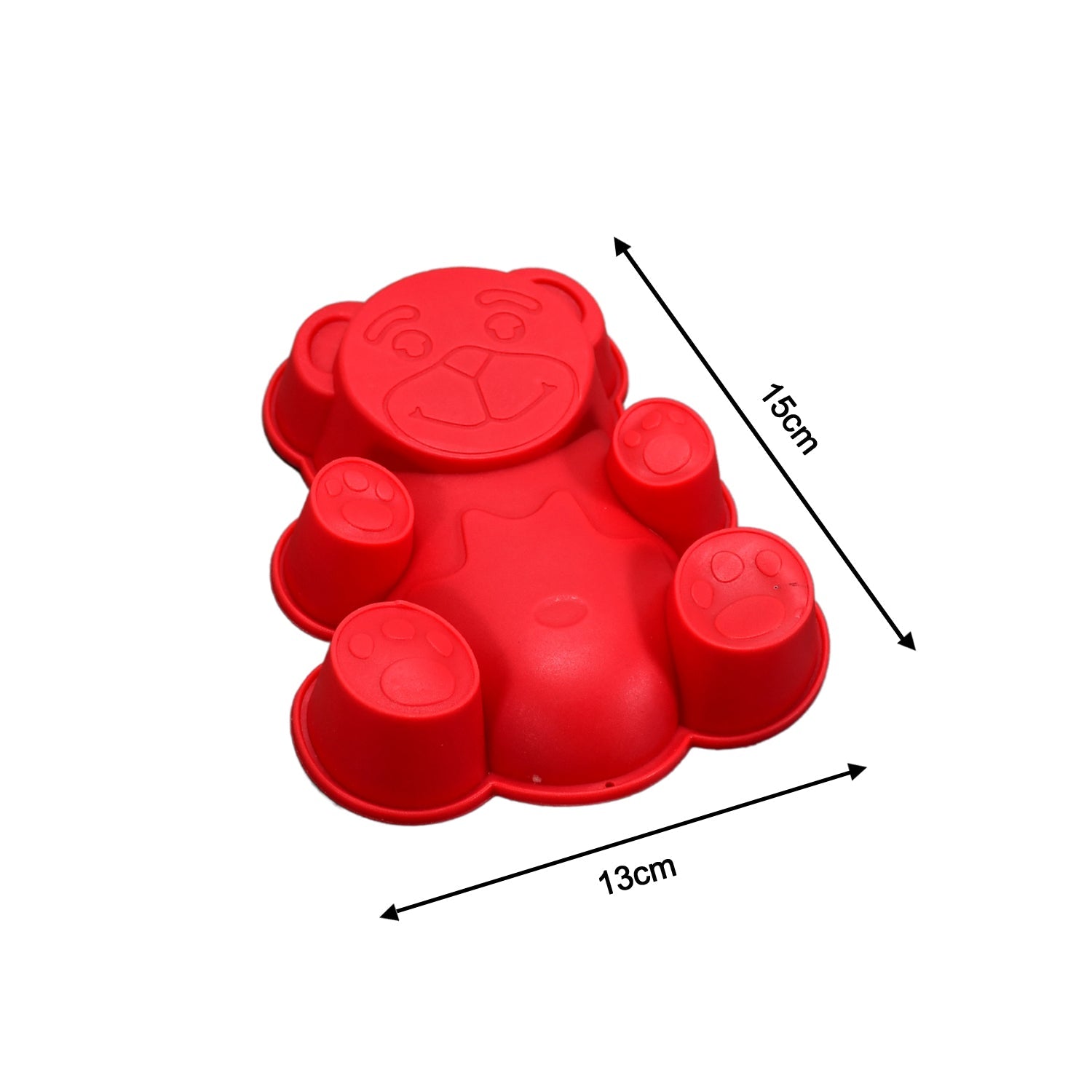 Set of 4 Silicone Animal Moulds for Cake, Chocolate, Soap & Candle Making thumbnail 5