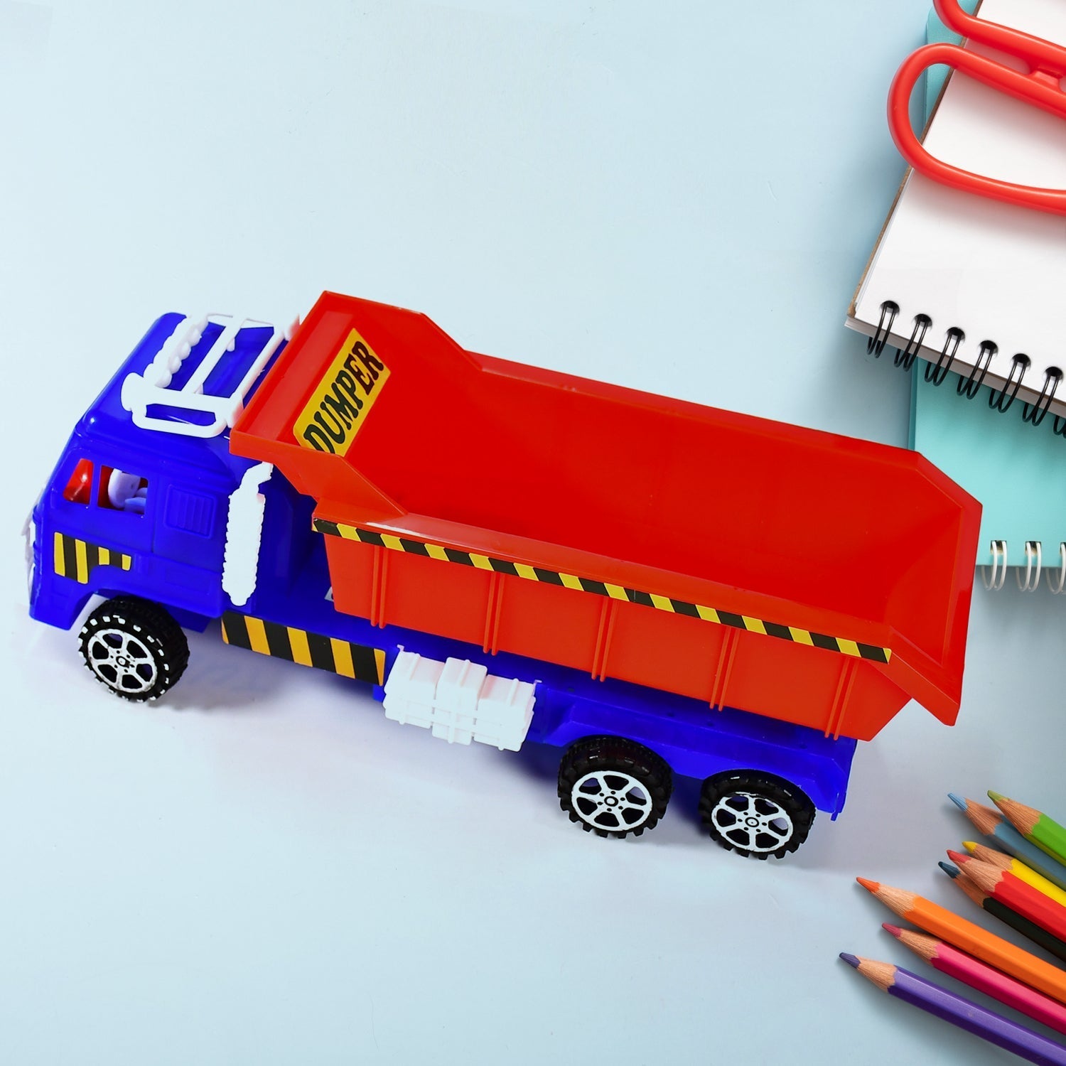 friction power truck toy for kids. thumbnail 4