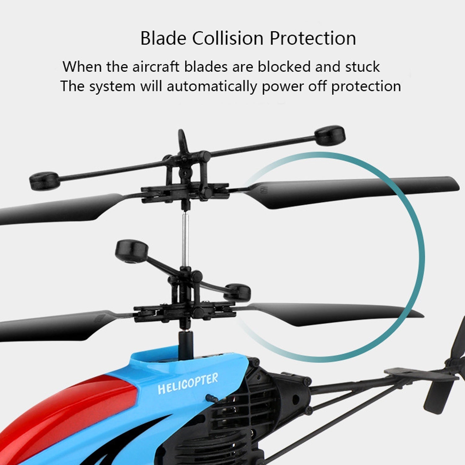 Remote Control Helicopter with USB Chargeable Cable for Boy and Girl Children (Pack of 1) thumbnail 6