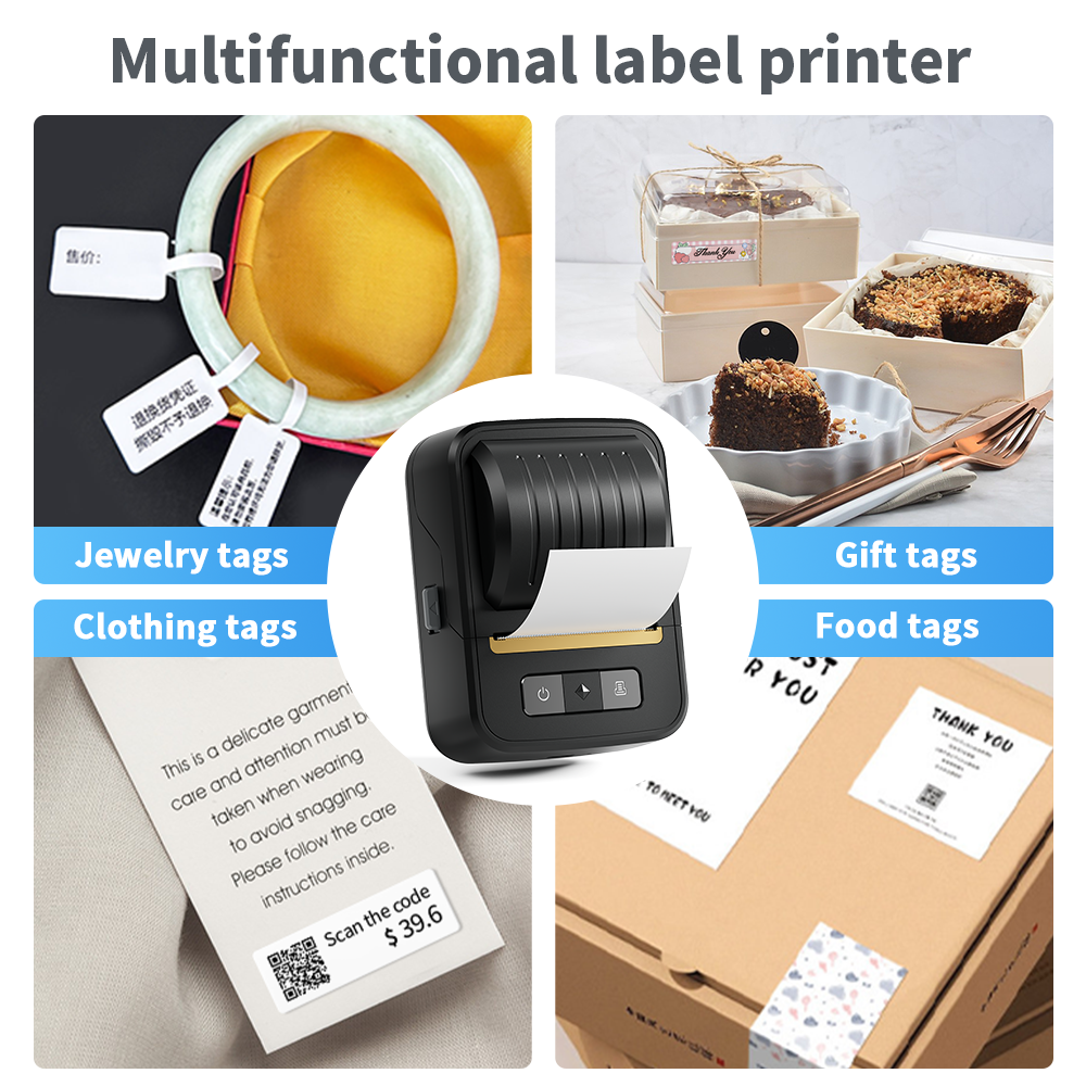 Zettix N20 Portable Thermal Label Printer- 1 Year Warranty thumbnail 6