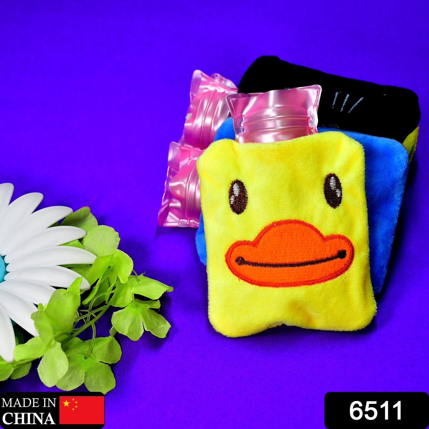 Yellow Duck Hot Water Bag for Pain Relief & Warmth with Cover thumbnail 2