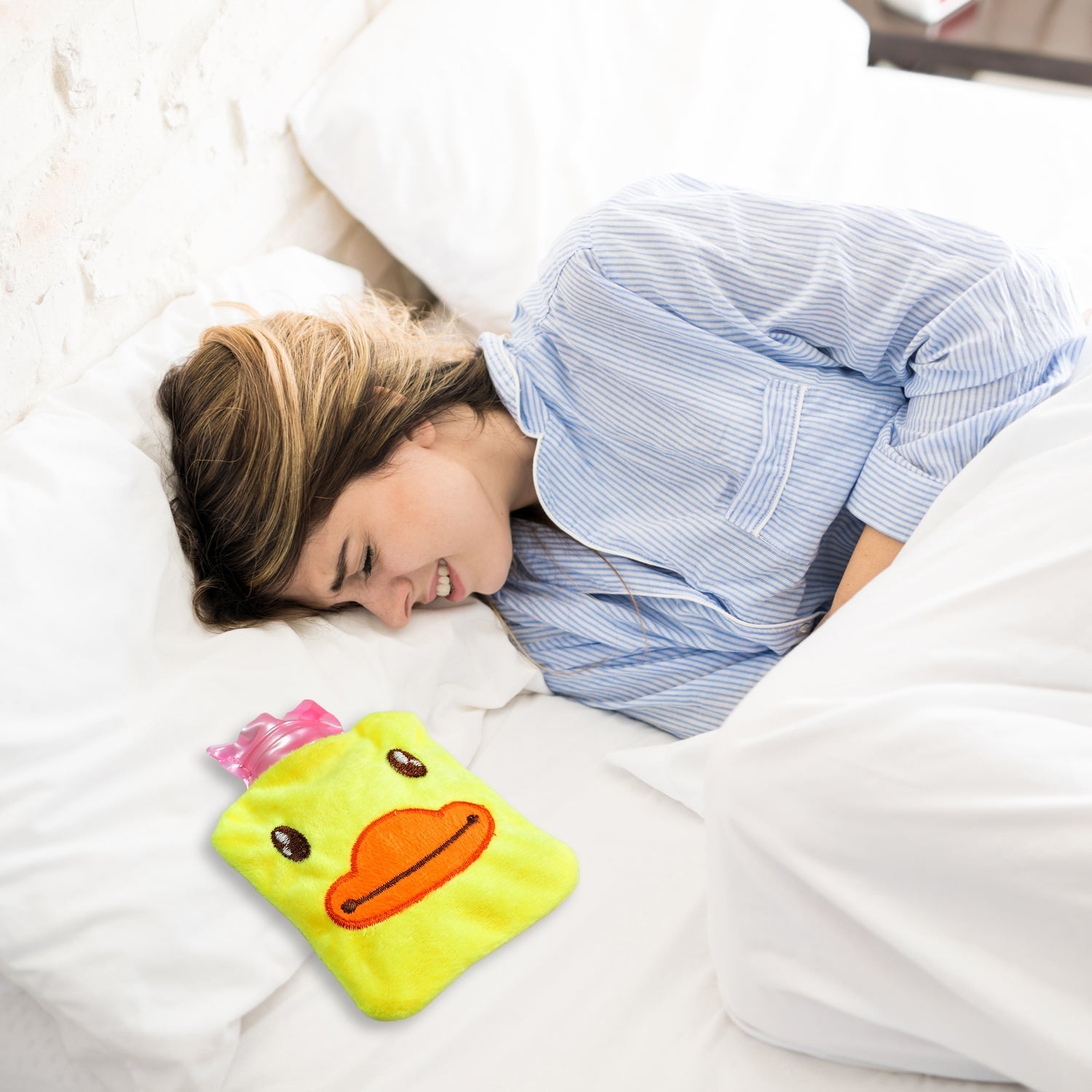 Yellow Duck Hot Water Bag for Pain Relief & Warmth with Cover thumbnail 6