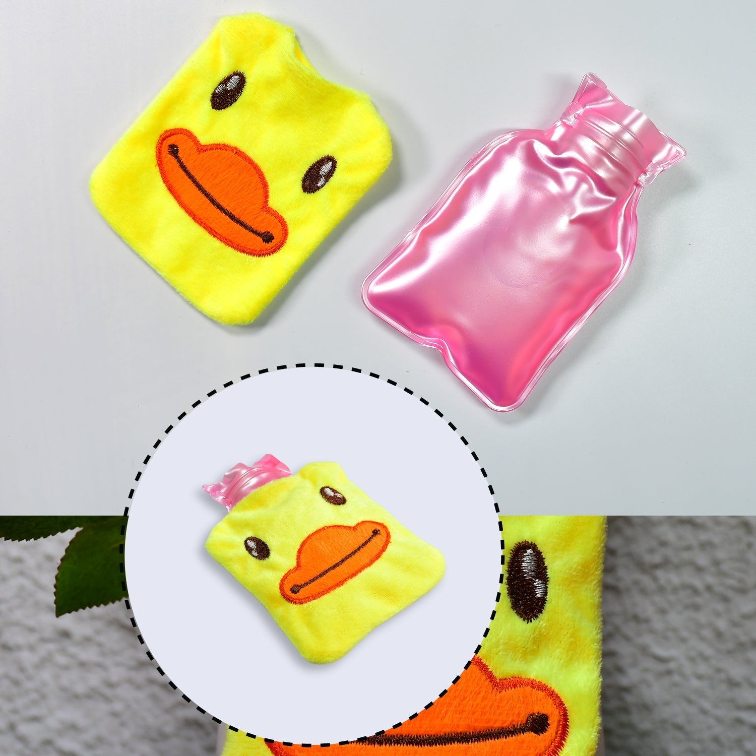 Yellow Duck Hot Water Bag for Pain Relief & Warmth with Cover thumbnail 7