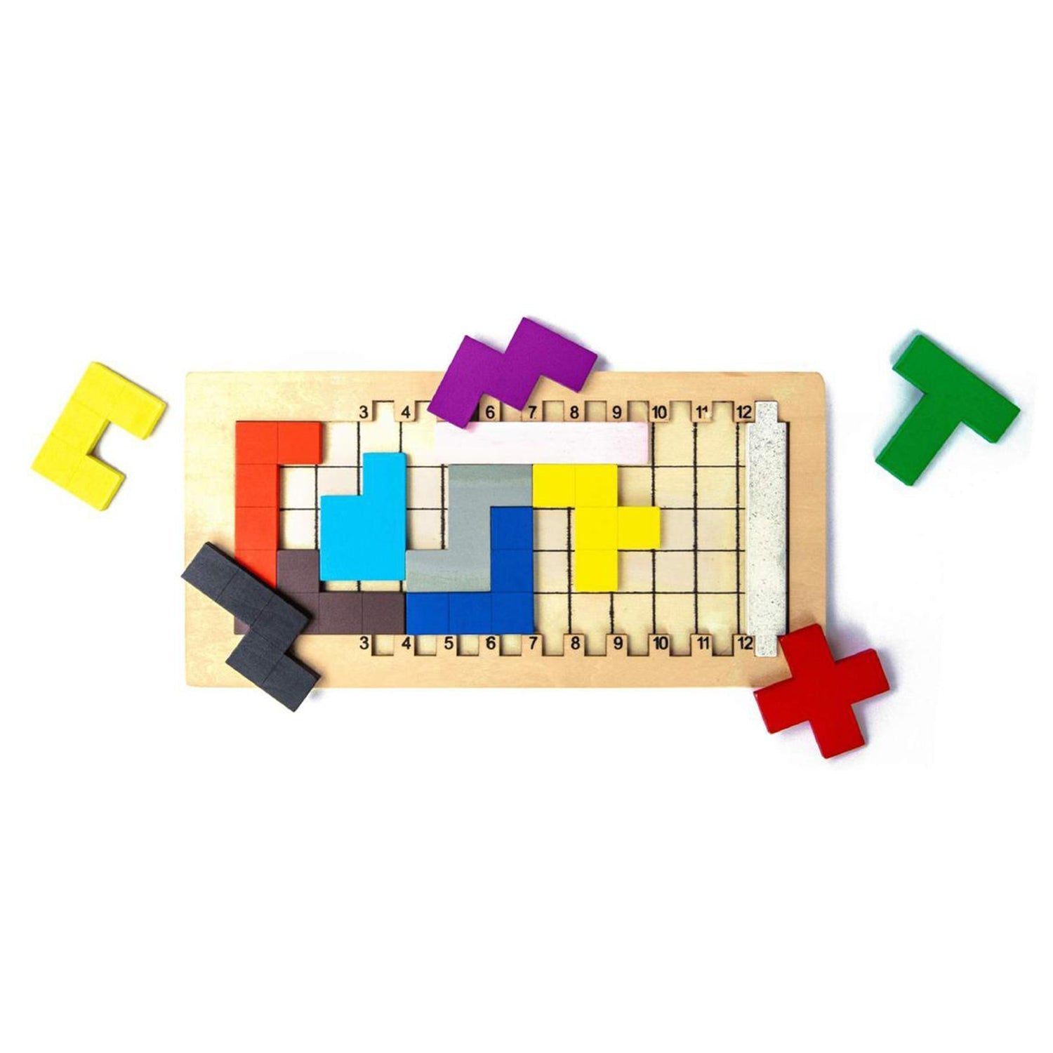 AT50 Wooden Mind Game Ã¢â‚¬â€œ Engaging Play for Kids & Babies thumbnail 4